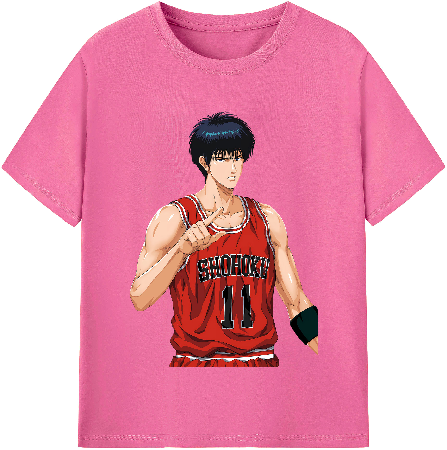 （画像用） SLAM DUNK／スラムダンク レディースカジュアルプリントTシャツ（綿100％）